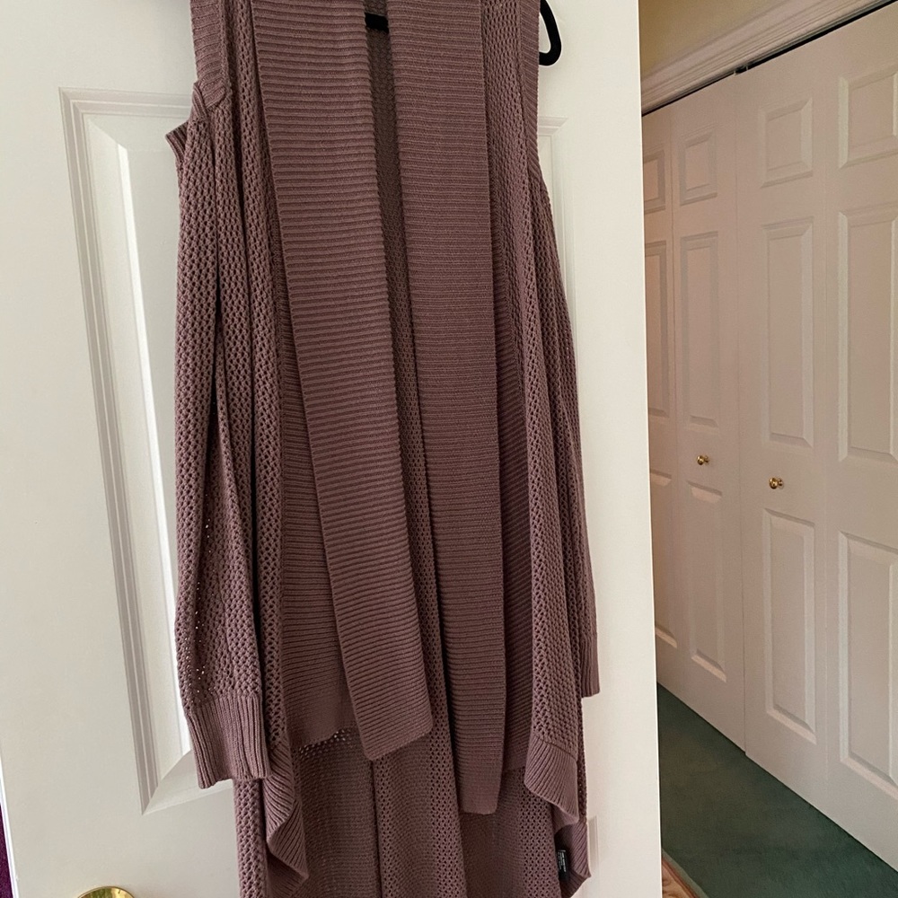 Nene Leakes Cold Shoulder Cardigan Sweater NWOT